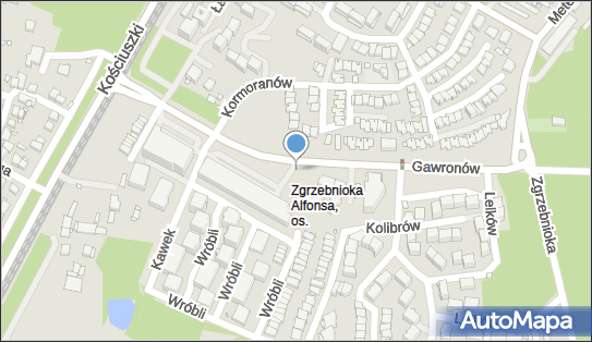 Allegro One Box, zielony automat, Gawronów 20, Katowice 40-527, godziny otwarcia