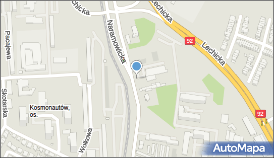 Allegro One Box, zielony automat, Naramowicka 104, Poznań 61-619, godziny otwarcia