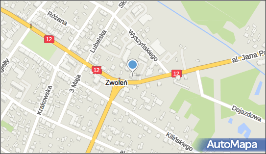 Allegro One Punkt, Furgonetka, Ul. Aleja Jana Pawła II 25, Zwoleń 26-700, godziny otwarcia