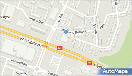 Allegro One Punkt, Kolporter, Wyszogrodzka 163, Płock 09-400, godziny otwarcia