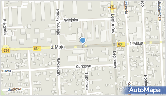 Allegro One Box, zielony automat, 1 Maja 34, Wołomin 05-200, godziny otwarcia