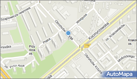 Allegro One Box, zielony automat, os. Przy Arce 13, Kraków 31-845, godziny otwarcia