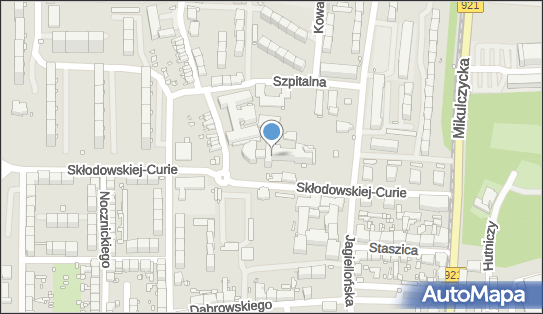 Szpital, Ul. Marii Curie-Skłodowskiej 10, Zabrze 41-800, numer telefonu