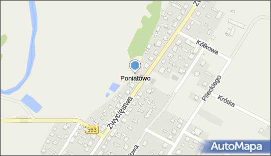 Dwór, kościół, park, Zwycięstwa 26, Poniatowo 09-300 - Atrakcja turystyczna