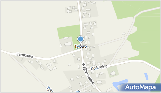 Dwór, kościół, Wejherowska 34, Tyłowo 84-110 - Atrakcja turystyczna