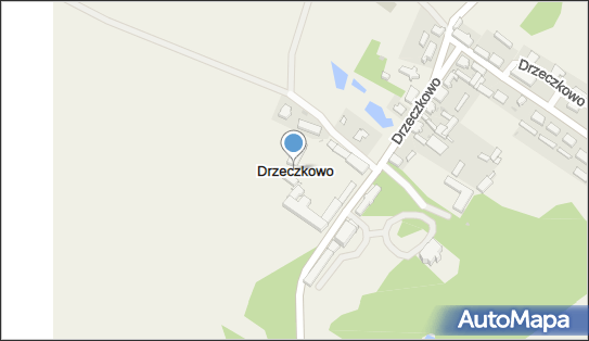 Dwór, pałac, kościół, park, Drzeczkowo - Atrakcja turystyczna