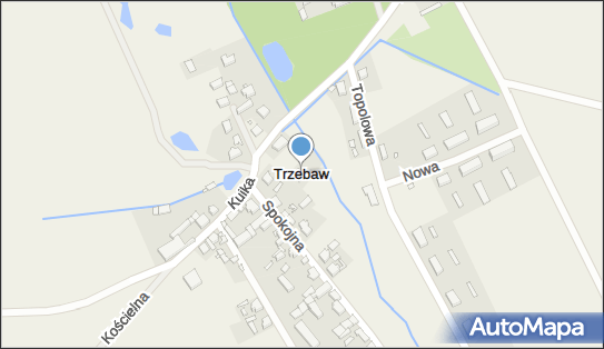 Dwór, park, pomnik, Spokojna 19B, Trzebaw 62-060 - Atrakcja turystyczna