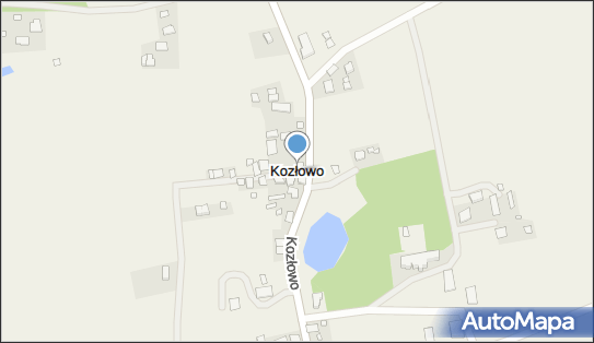 Dwór, park, Kozłowo 14, Kozłowo 11-731 - Atrakcja turystyczna