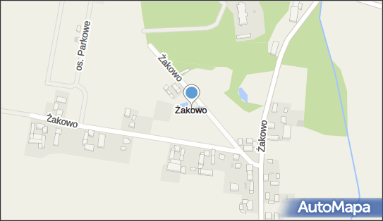 Dwór, park, Żakowo 36, Żakowo 64-111 - Atrakcja turystyczna