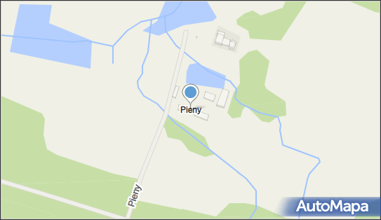 Dwór, park, Pieny, Pieny 11-210 - Atrakcja turystyczna