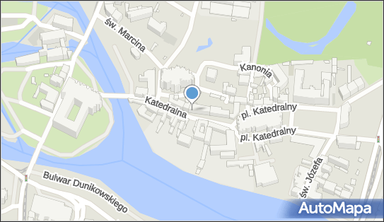 Pałac Arcybiskupów - Kuria Arcybiskupia, ul. Katedralna, Wrocław - Atrakcja turystyczna
