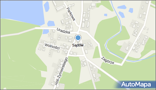 Pałac, kościół, park, ruiny, Dworska 3, Sądów 69-108 - Atrakcja turystyczna