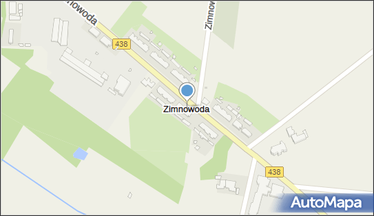 Pałac, kościół, park, Zimnowoda 10, Zimnowoda 63-810 - Atrakcja turystyczna