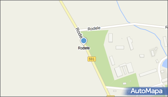 Pałac, park, Rodele, Rodele 11-410 - Atrakcja turystyczna