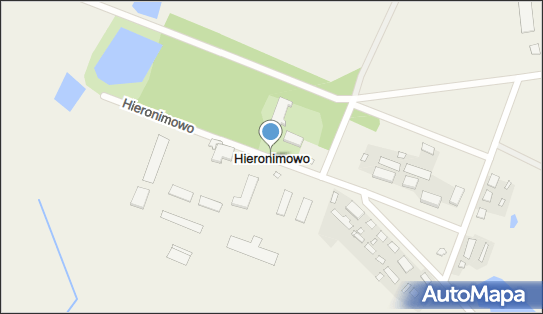 Park, ruiny, Hieronimowo 14, Hieronimowo 16-050 - Atrakcja turystyczna