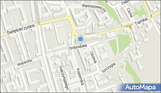 Ulica Ordynacka , ul. Ordynacka, Warszawa - Atrakcja turystyczna