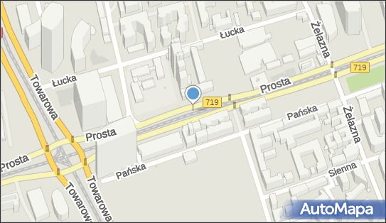 Ulica Prosta, ul. Prosta, Warszawa - Atrakcja turystyczna
