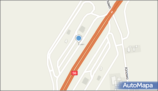 MOP Kinowo Zachód, S6, E28, Kinowo - Autokar, BUS - Parking