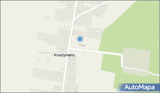 Parking Autokar, BUS, Kruszyniany, Kruszyniany 16-120 - Autokar, BUS - Parking