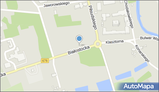 parking, Białostocka 676, Supraśl 16-030 - Autokar, BUS - Parking