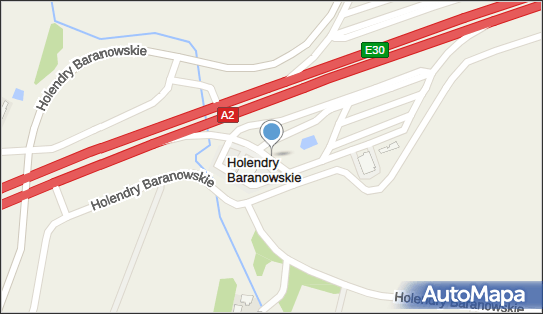 MOP Baranów Południe, Holendry Baranowskie - Autostradowy, MOP - Parking