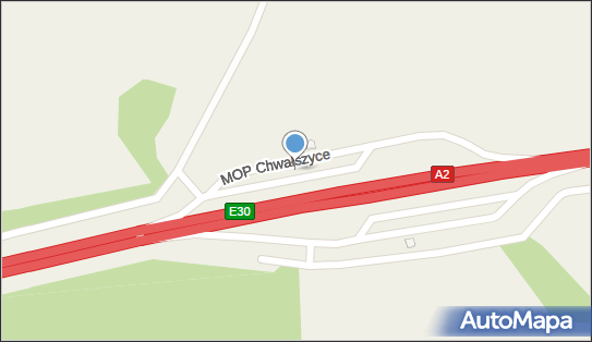 MOP Chwałszyce, Dzierżnica, Dzierżnica 63-012 - Autostradowy, MOP - Parking