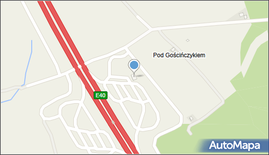 MOP Pawłosiów, A4, Pawłosiów - Autostradowy, MOP - Parking