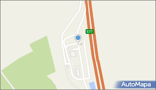 MOP Sople Zachód, S7, Sople - Autostradowy, MOP - Parking