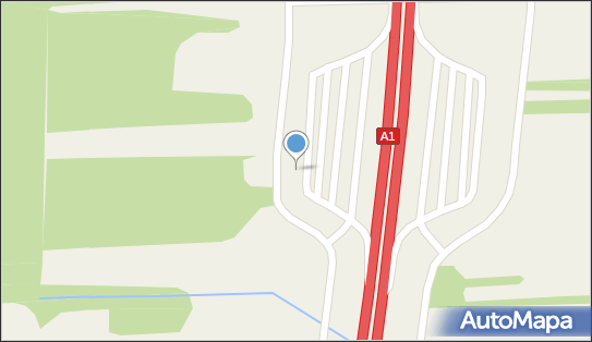 MOP Starcza Zachód, A1, E75, Autostrada Bursztynowa, Łysiec 42-261 - Autostradowy, MOP - Parking