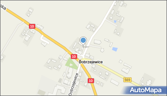 BS w Grębocinie/filia Dobrzejewice 24h, Kościelna 2a, Głogowo - Bank BPS - Bankomat