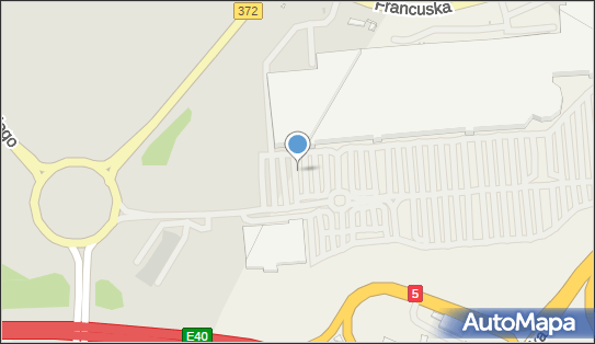 Auchan, Francuska, Bielany Wrocławskie 55-040, 55-077 - Bezpłatny - Parking