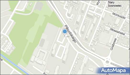 Bezpłatny - Parking, Piłsudskiego Józefa, marsz., Sosnowiec 41-200, 41-209 - Bezpłatny - Parking