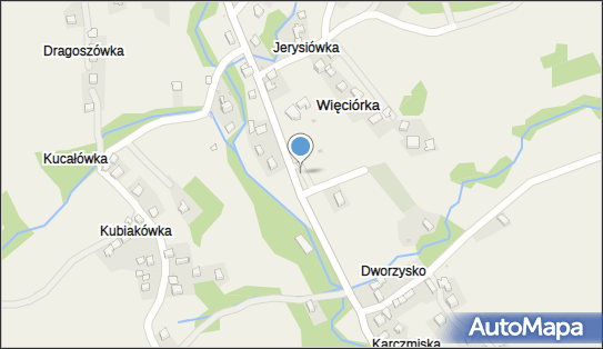 Duży utwardzony, Więciórka 125, Więciórka 32-436 - Bezpłatny - Parking