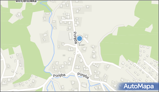 Niewielki przed sklepem, Poręba 423, Poręba 32-425 - Bezpłatny - Parking