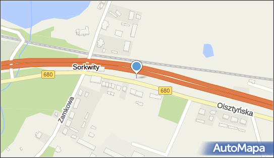 Parking Bezpłatny, Olsztyńska16, Sorkwity 11-731 - Bezpłatny - Parking