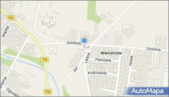 Parking Bezpłatny, Gminna 16, Mstów 42-244 - Bezpłatny - Parking