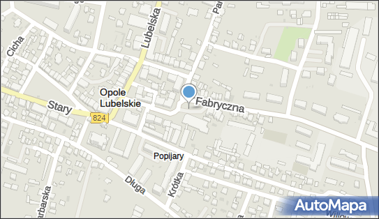 Parking Bezpłatny, Fabryczna, Opole Lubelskie 24-300 - Bezpłatny - Parking