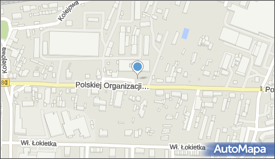 Parking Bezpłatny, Polskiej Organizacji Wojskowej480, Sieradz 98-200 - Bezpłatny - Parking