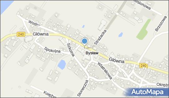 Parking Bezpłatny, Główna240, Bysław 89-510 - Bezpłatny - Parking