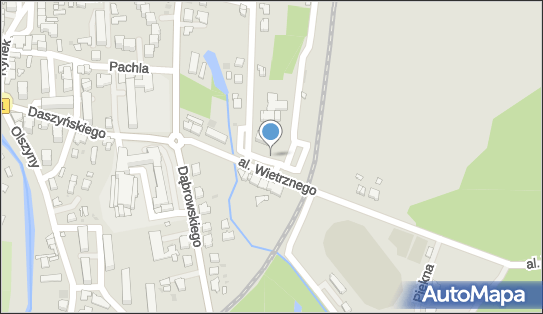 Parking Bezpłatny, Aleja Adama Wietrznego, Andrychów - Bezpłatny - Parking