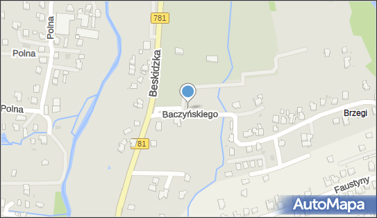 Parking Bezpłatny, Baczyńskiego Krzysztofa Kamila, Andrychów 34-120 - Bezpłatny - Parking