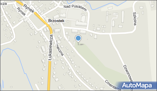 Parking Bezpłatny, Cmentarna, Brzostek 39-230 - Bezpłatny - Parking