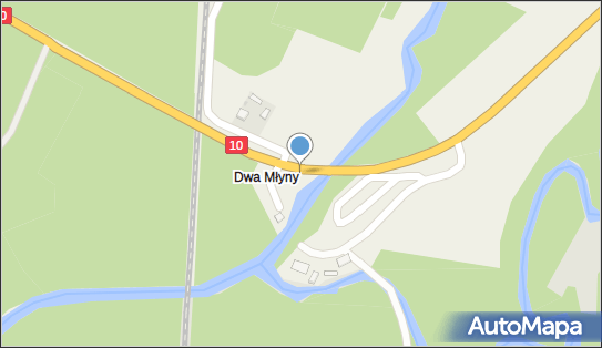 Parking, 10, Dwa Młyny - Bezpłatny - Parking