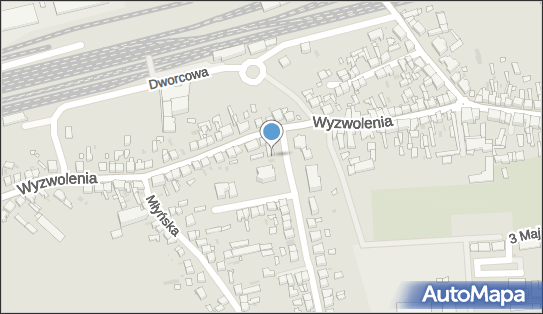 Parking, Powstańców Wielkopolskich 2B, Opalenica 64-330 - Bezpłatny - Parking