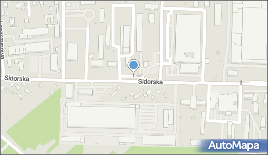 Parking, Sidorska, Biała Podlaska 21-500 - Bezpłatny - Parking