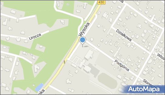 Parking, Podgórna, Puszczykowo 62-040 - Bezpłatny - Parking