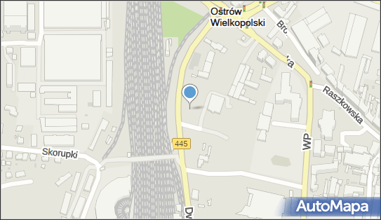 Parking, Dworcowa, Ostrów Wielkopolski - Bezpłatny - Parking