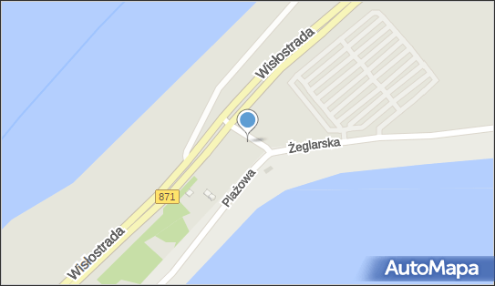 Parking, Plażowa, Tarnobrzeg 39-400 - Bezpłatny - Parking