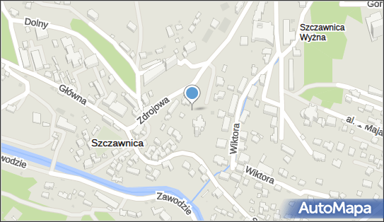 Przy kościele, Zdrojowa 12, Szczawnica 34-460 - Bezpłatny - Parking