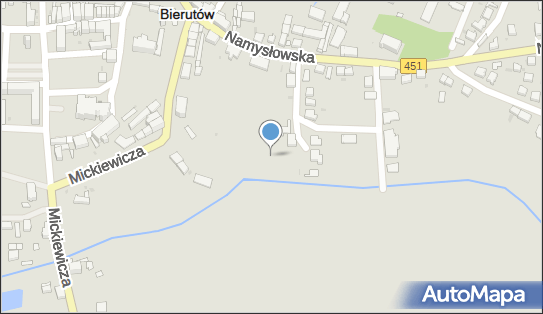 Boisko sportowe, Elizy Orzeszkowej 3, Bierutów - Boisko sportowe